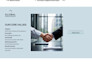editable business landing page